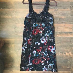 Free People floral mini-dress